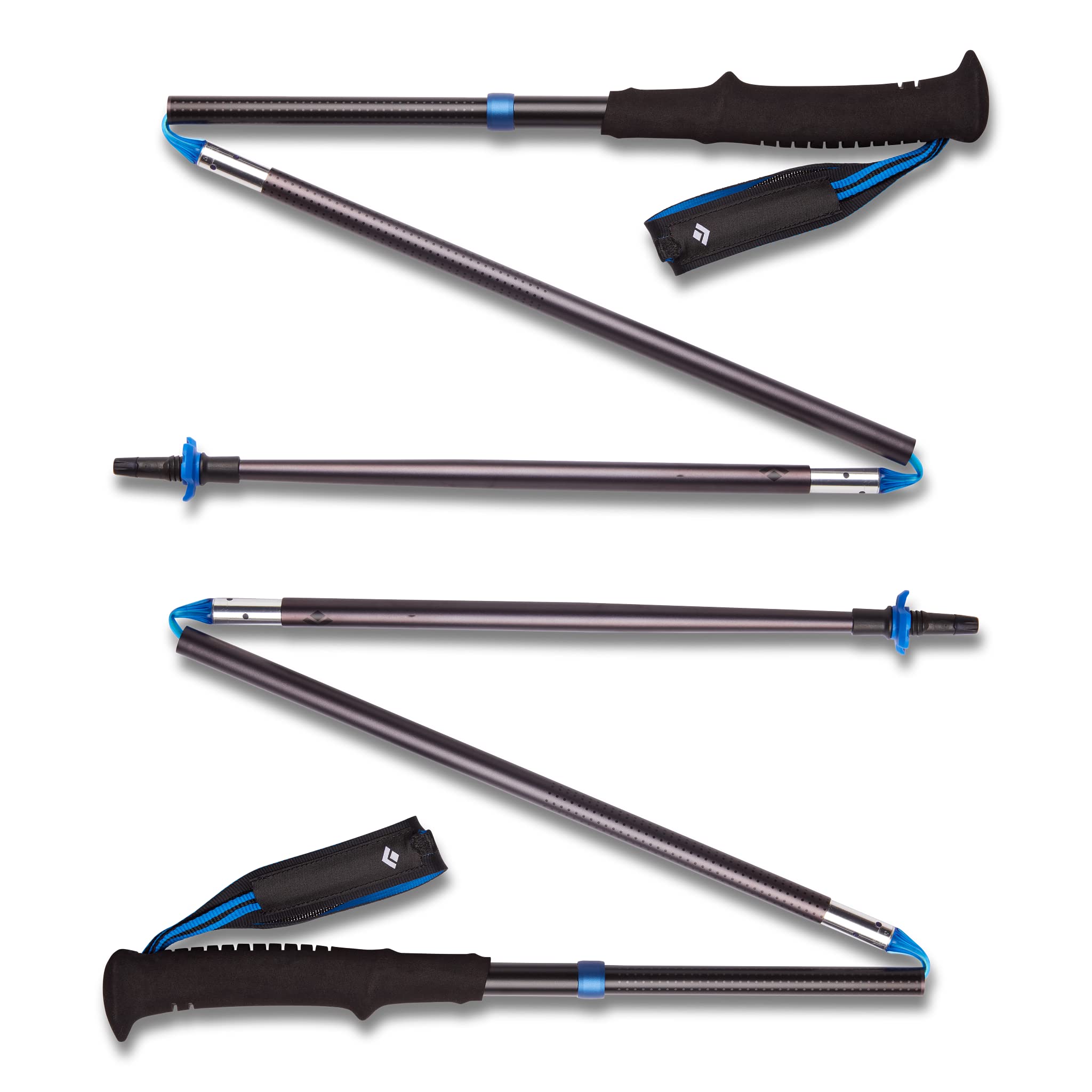 Black Diamond Equipment Distance Z トレッキング/ランニングポール - ピューター - 130 cm
