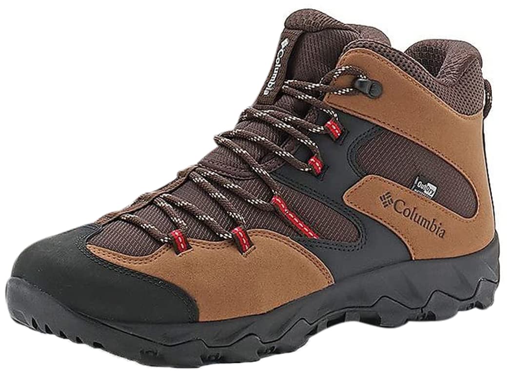 [コロンビア] トレッキング シューズ SABER V MID OUTDRY WIDE メンズ YI8135 288 Bark Mountain Red 28cm