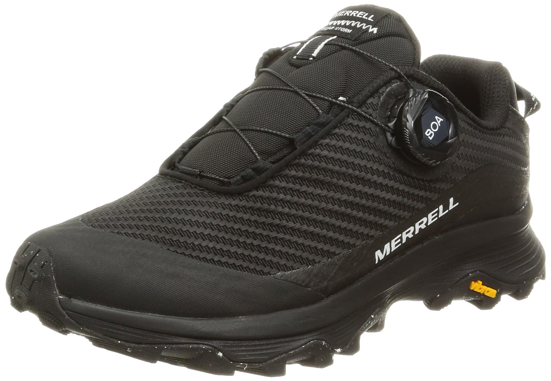 [メレル] ハイキングシューズ MOAB SPEED STORM BOA GORE-TEX レディース BLACK/BLACK 22.5 cm 2E