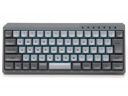 FILCO Majestouch MINILA-R Convertible CHERRY MX 静音赤軸 日本語配列 66キー Bluetooth USB 無線有線両対応 マルチペアリング4台対応 2色成形3色キーキャップ搭載 Sky Gray