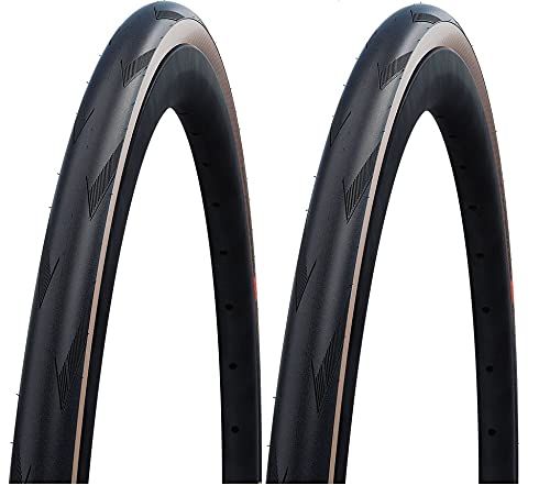 2本セット SCHWALBE PRO ONE ADDIX Race クリンチャー シュワルベプロワン 700c (70025c, トランスペアレントスキン) [並行輸入品]