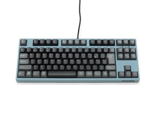 FILCO Majestouch 2SC テンキーレス 日本語配列 CHERRY MX茶軸 アサギ PBT2色成形2トーンカラーキーキャップ 赤キーロック3ヶ入り FKBN91M/NCSP2AG-RKL