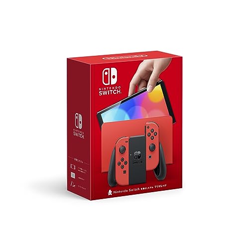 Nintendo Switch(有機ELひな形) マリオ赤いこと