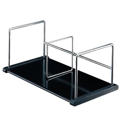 プラス 本立 A型 本立仕切棒 スライド式:1本 89-270 ブラック