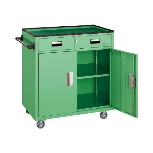 TRUSCO(トラスコ) ツールワゴン 800X500XH880 引出扉付 YG NTS504NYG 53,246円
