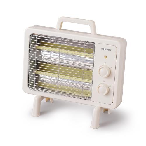 アイリスオーヤマ 灯し火暖房器 速暖 傾倒時ワット数OFF 400W/800W 2座標軸うつり変わり 遠赤外線暖房器 IEHD-800 象牙色