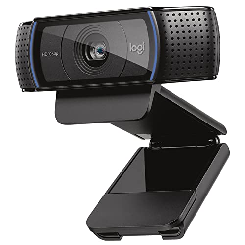 ロジクール Webカメラ C920n フルHD 1080P ストリーミング オートフォーカス ステレオ マイク ブラック ウェブカメラ ウェブカム PC Mac ノートパソコン Zoom Skype 国内正規品 [壁紙ダウンロード付き]