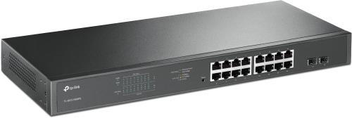 TP-LINK TL-SG1218MPE JetStream 16-Port Gigabit Easy Smart PoE/PoE+ Switch