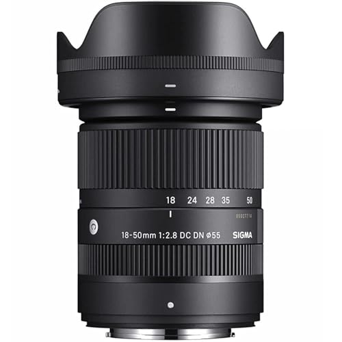 シグマ(Sigma) レンズ 18-50mm F2.8 DC DN FUJIFILM 富士フイルム Xマウント ズーム 標準 APS-C ミラーレス用 Contemporary