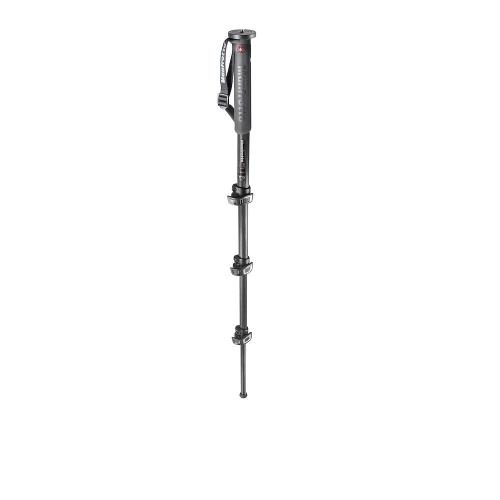 マンフロット(Manfrotto) 一脚 XPRO monopod+ カーボン 4段 ブラック MPMXPROC4｜GOODWOODS