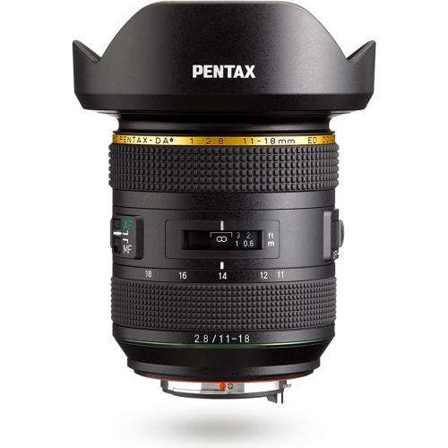 ペンタックス HD PENTAX-DA★11-18mmF2.8ED DC AW 大口径超広角ズーム APS-Cサイズ用 スターレンズ高速AFDCモーター高性能 HDコーティング防塵防滴構造フォーカスクランプ機能搭載ペンタックス一眼Kシリーズはボディ内手振れ補正を搭載 21230