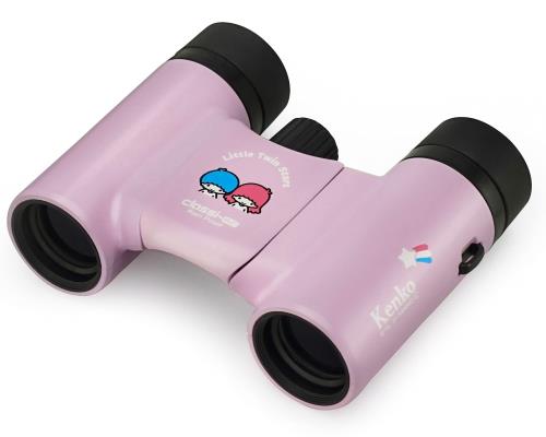 ケンコー(Kenko) サンリオ双眼鏡 コンサート用 8倍 21口径 超軽量超コンパクト レインプルーフ マルチコーティング リトルツインスターズ SK-CL0821TS