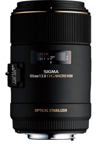 シグマ(Sigma) レンズ 105mm F2.8 EX DG OS HSM MACRO Nikon ニコン Fマウント 単焦点 望遠 フルサイズ 一眼レフ用