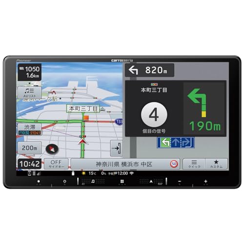 Pioneer カーナビ AVIC-RQ721 楽ナビ 9インチ HD画質 IPS 地図更新 フルセグ Bluetooth HDMI カロッツェリア