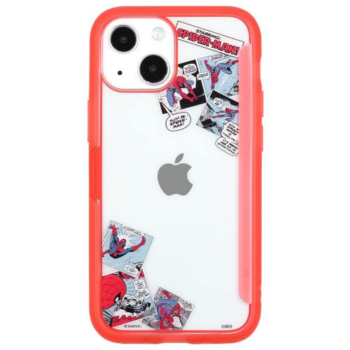 グルマンディーズ MARVEL／SHOWCASE+ iPhone13 mini(5.4インチ)対応ケース スパイダーマン MV-183A画像