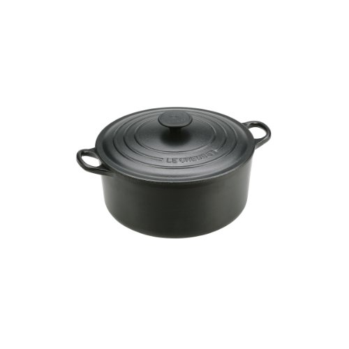 ルクルーゼ(Le Creuset) 鋳物 ホーロー 鍋 ココットロンド 28 cm マットブラック ガス IH オーブン 対応 日本正規販売品｜GOODWOODS