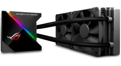 ASUS 水冷社会的単位 中央処理装置空調設備 ROG RYUJIN 240 / color OLED/Aura Sync RGB / 120粍 差しわたし 240粍大きさ 放熱器気違い