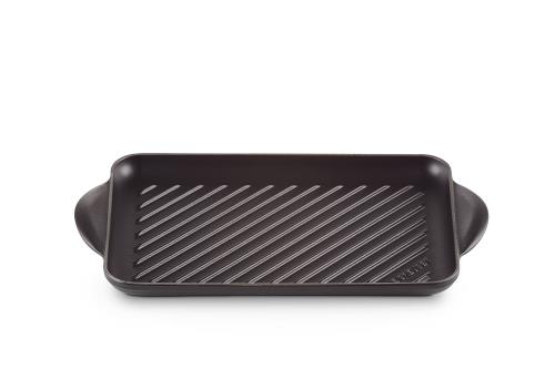 ルクルーゼ(Le Creuset) 鋳物 ホーロー 両手 鍋 グリル レクタンギュラー 32cm マットブラック ガス IH オーブン 食洗器 対応 日本正規販売品｜GOODWOODS
