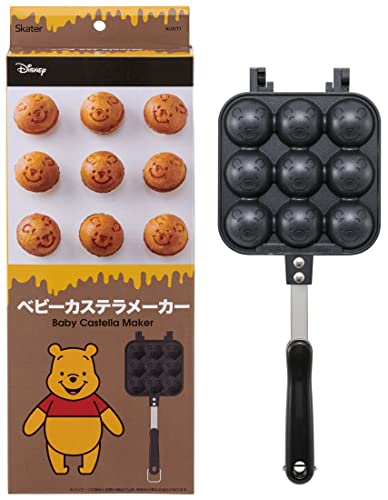 スケーター(Skater) ベビー カステラメーカー 親子で楽しく 直火 ディズニー くまのプーさん お手入れ簡単 ALOCT1-A