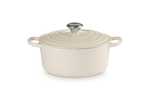 ルクルーゼ(Le Creuset) 鋳込み ホーロー 両手なべ シグニチャー ココットロンド 24 珊 ブリオッシ 屁っ放り IH オーヴン 相応う 日本定め事売りわたす品