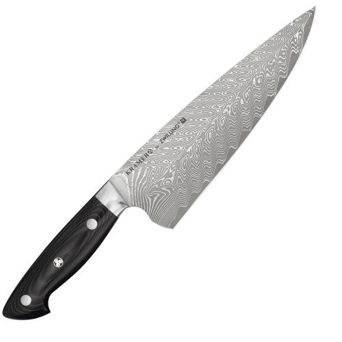 Zwilling ツヴィリング 「 ボブクレーマー ユーロ ステンレス鋼 料理人九寸五分 200粍 日本製」 シリアの首都 牛刀 多層鋼 岐阜県関市製日本定まり売りわたす品 Bob Kramer Chef Knife 34891-201