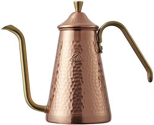カリタ Kalita 燕三条 職人拘り コーヒーポット 銅製 700ml 細口 ノズル 直火 日本製 スリム700CU #52203ドリップポット ケトル やかん コーヒーメーカー ヤカン サー|GOODWOODS