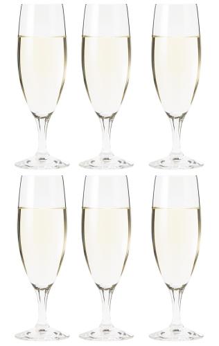 東洋佐々木ガラス シャンパングラス ニューシュプール フルートシャンパン 165ml 6個セット 日本製 食洗機対応 グラス シャンパン 業務用グラス 32054