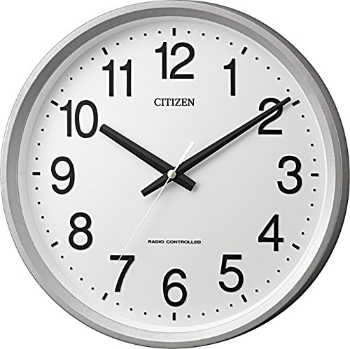 CITIZEN シチズン 掛時計 電磁波時辰儀 倶楽部界面 白 4MYA24-019 インテリア・寝具・収納-置き時計・掛け時計