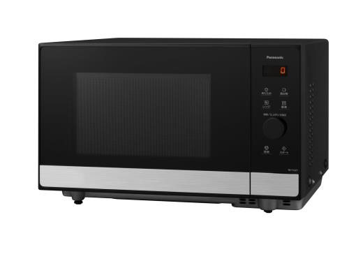 パナソニック 電子レンジ 22L フラットテーブル スピードあたため ヘルツフリー メタルブラック NE-FL2Z1-K｜GOODWOODS