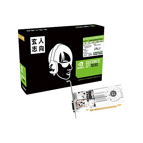 熟練者目標にする NVIDIA GeForce GT 1030 積み上げる グラフィックゲーム盤 2GB シングルファンモデル GF-GT1030-E2GB/LP/D5