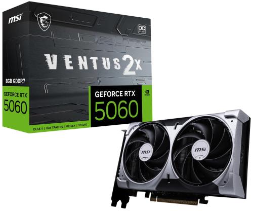 MSI GeForce RTX 5060 8G VENTUS 2X OC グラフィックスボード VD9187