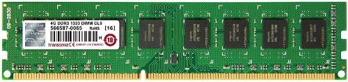 Transcend 事務机いの一番パソコン用記憶装置 パソコン3-10600 DDR3 1333 4GB 1.5V 240pin DIMM (無締めきり日) JM1333KLN-4G