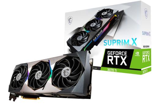 MSI GeForce RTX 3070 Ti SUPRIM X 8G グラフィクスゲーム盤 VD7700