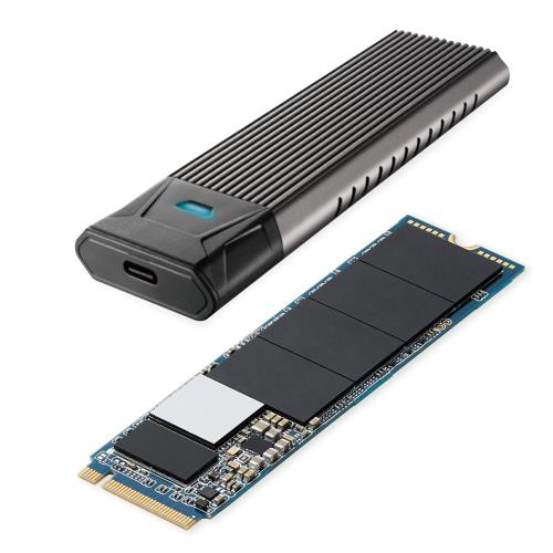 エレコム 内蔵SSD 512GB M.2 2280 PCIe繋ぎ合わせる HDD入れもの付 資料うつり変わりホンブルグ帽 固定ディスク大変革 Copy Drive Lite付 ESD-IM20512G