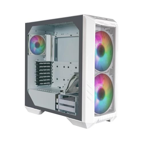 Cooler Master ゲーミング 真っただ中楼観 マイコン入れもの HAF 500 White H500-WGNN-S00 CS8355