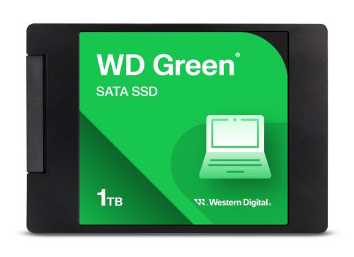 Western Digital 1TB WD グリーン 内蔵SSD ソリッドステートドライブ - SATA III 6Gb/s 2.5/7mm 最大545MB/s - WDS100T3G0A