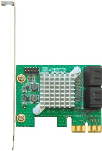 老練家目標にする 界面ゲーム盤 SATA界面増設 PCI-Express x2 SATA3RI4-PCIE