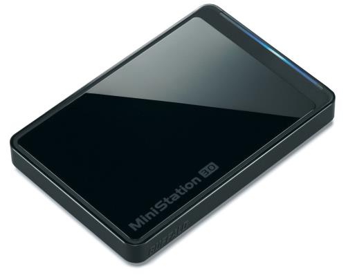 BUFFALO スリムプレミアム USB3.0用 ポータブルHDD 1TB ブラック HD-PCT1TU3-BJ