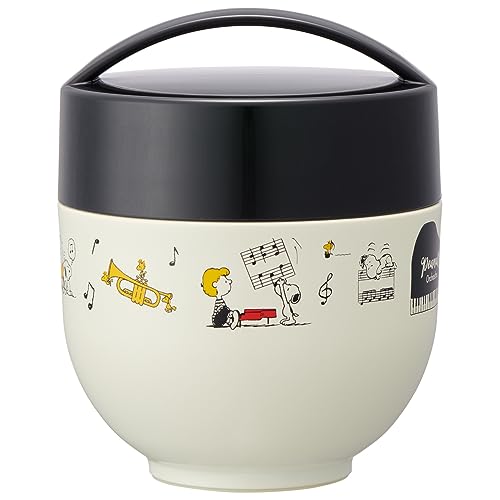 スケーター(Skater) 抗菌 保温弁当箱 丼型 ランチジャー 540ml スヌーピー LDNC6AG-A
