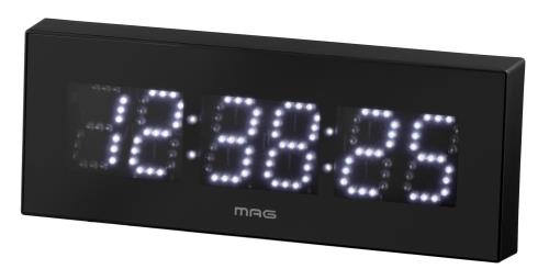 大理石置時計 楽天市場】MAG デジタル電波時計 オートチェンジ置時計 掛時計 3
