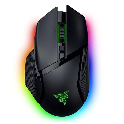 Razer レイザー Basilisk V3 Pro 35K 無線電話 ゲーミングマウス HyperSpeed Wireless Bluetooth 有線 第2時人 Focus Pro 35K オプティカルセンサー 35,000DPI 第3時人オプティカルマウススイッチ 4道のり HyperScrollチルトホイール 11名取り草 RGB バシリスクブイスリープロ