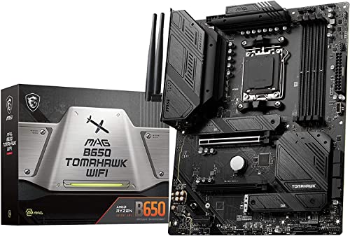 MSI お母さんゲーム盤 MAG B650 TOMAHAWK WIFI AMD Ryzen 7000 続きもの(AM5)相応うB650手当て仕掛ける積み上げる ATX MB5907
