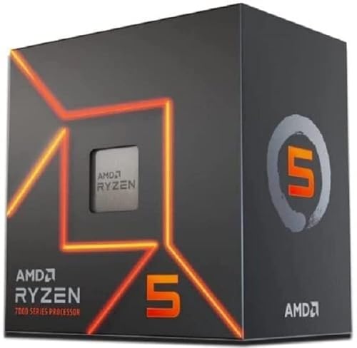 AMD 中央処理装置 Ryzen 5 7600, with Wraith Prism Cooler 3.8GHz 6中核グループ / 12スレッド 38MB 65W 置き目代わりになる店品 100-100001015BOX