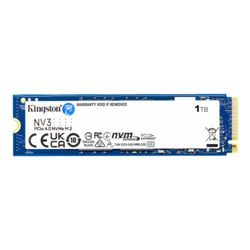 キングストン科学技術 Kingston SSD NV3 1結核症 PCIe Gen 4.0 x4 最大限度6,000MB/秒 M.2 2280 NVMe 置き目代わりになる店品 5年 SNV3S/1000G