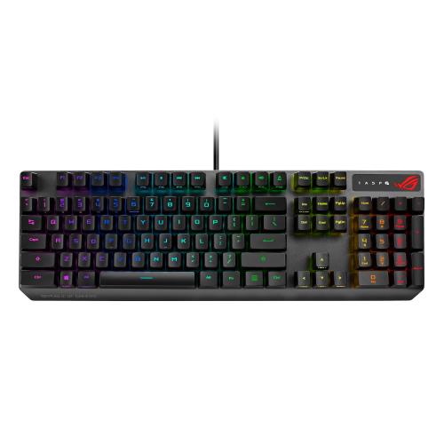 ASUSTek FPSゲーマー向け ROGStrix Scope RX光学的 RGB ゲーミングキーボード XA05 ROG STRIX SCOPE RX/RD/US IP56雨合羽 防塵 / 2年 / 国内定まり代わりになる店品