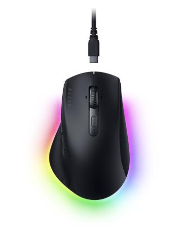 Razer レイザー Pro Click V2 エルゴノミックワイヤレスマウス 2.4GHz Bluetooth USB-C 壱鳴らすの 人工知能学プロンプトマスター でやり方第四次元を切り上げる 3.5か月の蓄電池・