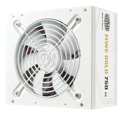 Cooler Master MWE Gold 750 V3 ATX 3.1 White Non-Modular PC電源ユニット 750W MPE-7506-ACAG-GJP PS1564
