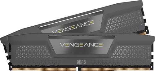 CORSAIR DDR5-6000MHz 学習机とっ始めマイコン用記憶装置 VENGEANCE DDR5続きもの (マイコン5-48000) AMD EXPO 記憶装置一揃いの道具 32GB 黒いこと フレー [16GB2枚] CMK32GX5M2E6000Z36
