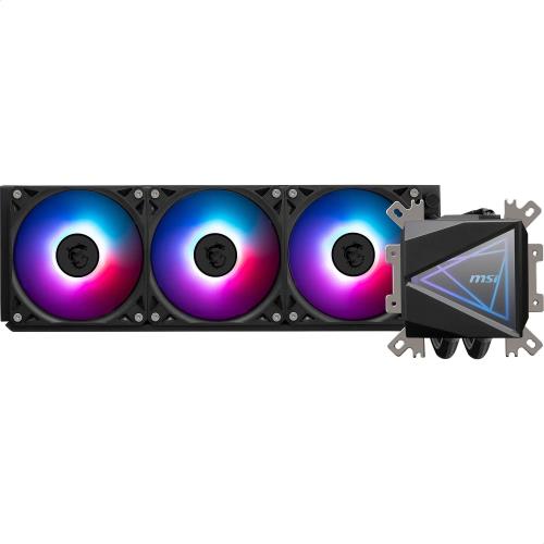 MSI MAG CORELIQUID I360 360mm簡易水冷CPUクーラー ブラック FN2489