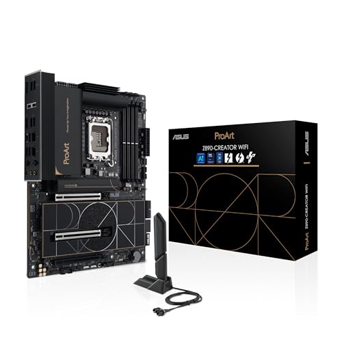 ASUS Intel Core Ultra 中央処理装置 (続きもの 2) LGA1851 相応う Z890 積み上げる PROART Z890-CREATOR WIFI ATX お母さんゲーム盤 国内置き目代わりになる店品